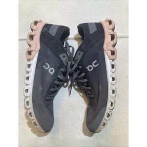 On Cloud Cloudflow Running Shoes Women Size 7 Grey Athletic Sneaker